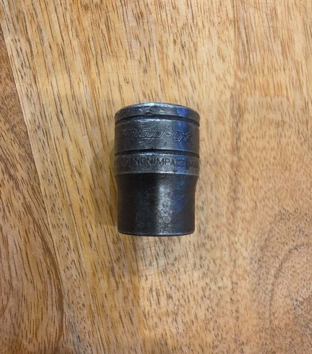 Snap-On GSAF1F 1/2 to 3/8 Drive Reducer Socket Adapter Non-Impact
